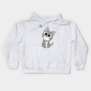 Cute kitten Kids Hoodie